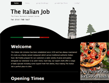 Tablet Screenshot of italianjoburmston.com